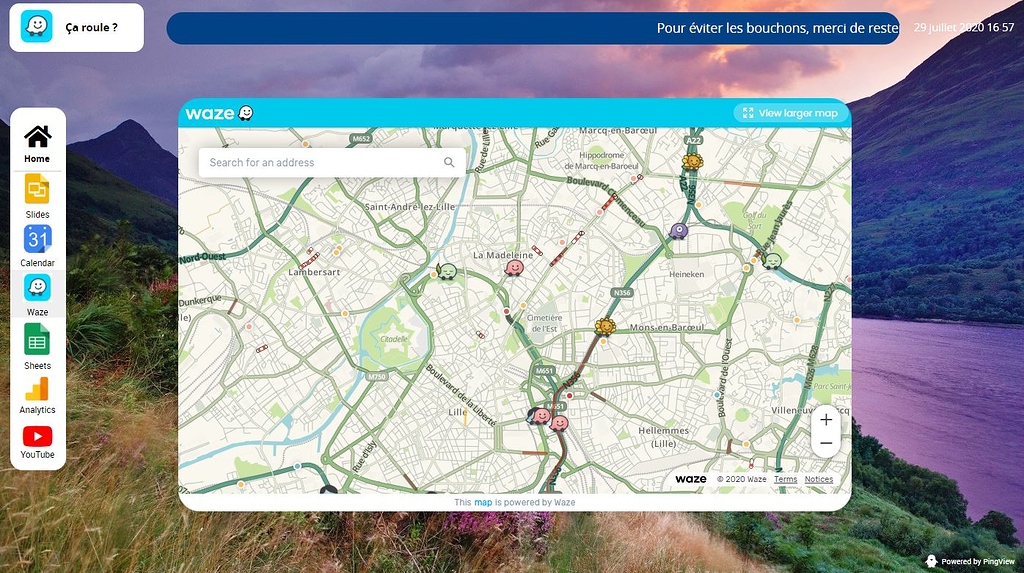 Tutoriel Intégrer une carte GPS avec Waze Tutoriels & astuces 🐧 Support Pingflow